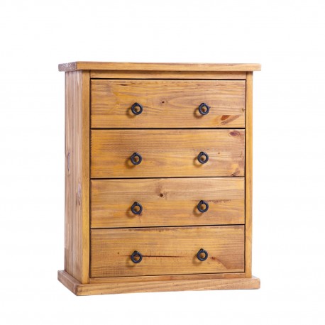 Farmhouse 4 Drawer Chest