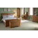 Worthing Solid American White Oak KingSize 4ft6" Bed